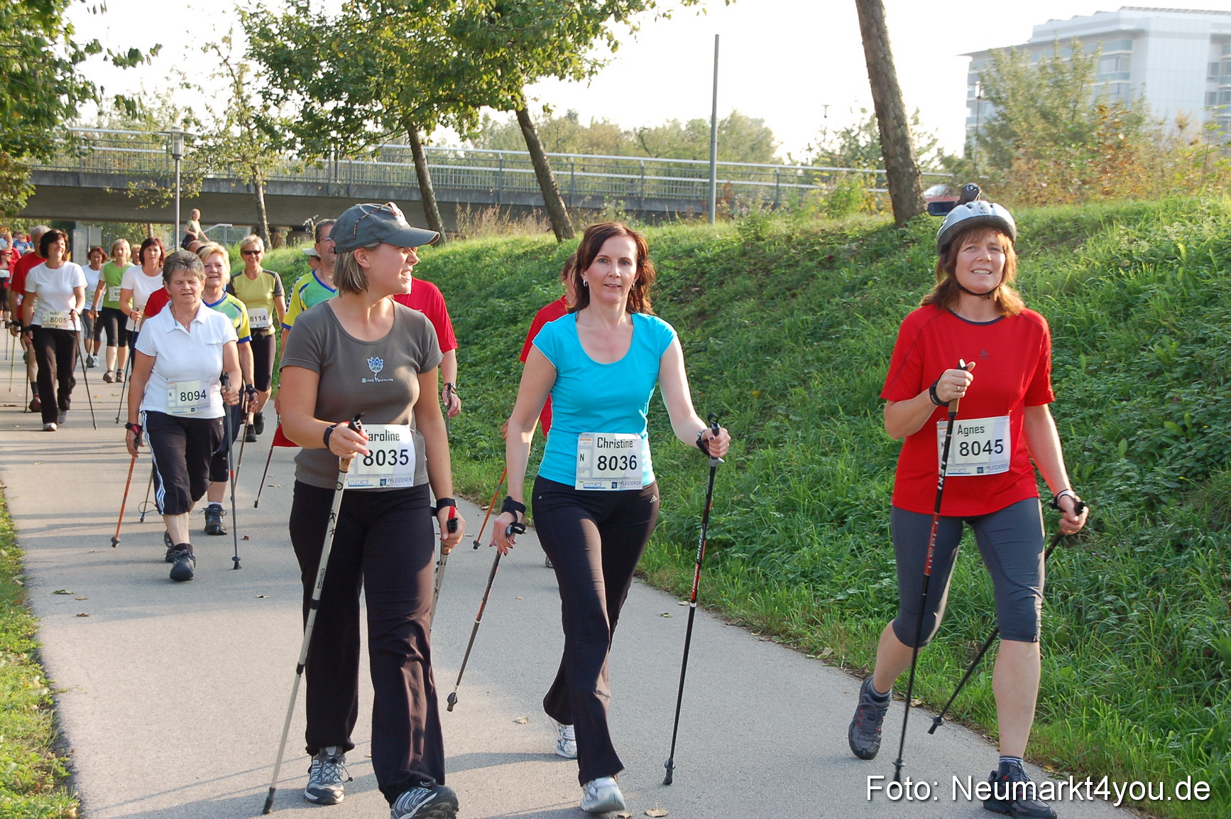 0080 Stadtlauf Neumarkt Nordic Walking 190909